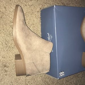 Brown Booties Never Worn ! OFFER ENDS JULY 27th